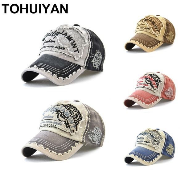 

tohuiyan] проблемная бейсболка женщина мужчина фирменный bone папа hat осени gorras hombre snapback крышки вышивка casquette femme 201019, Blue;gray