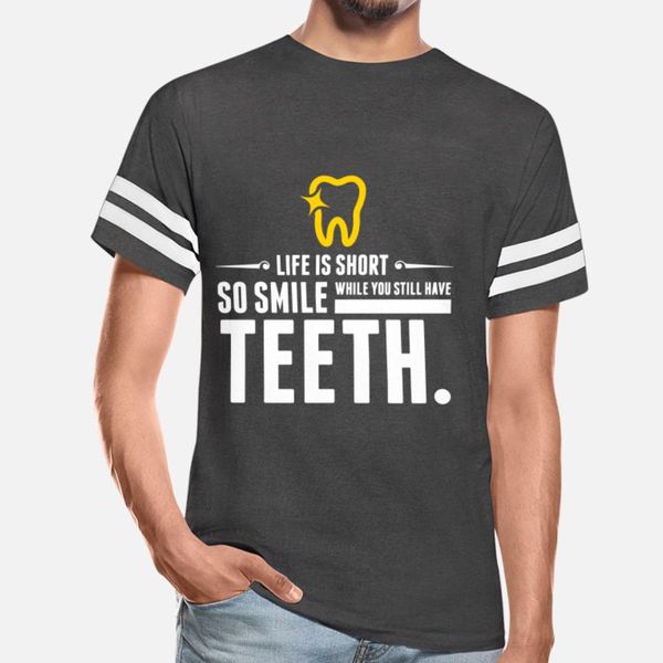 

life is short. smile while you have teeth designers graphic t shirt classic popular tracksuit hoodie sweatshirt