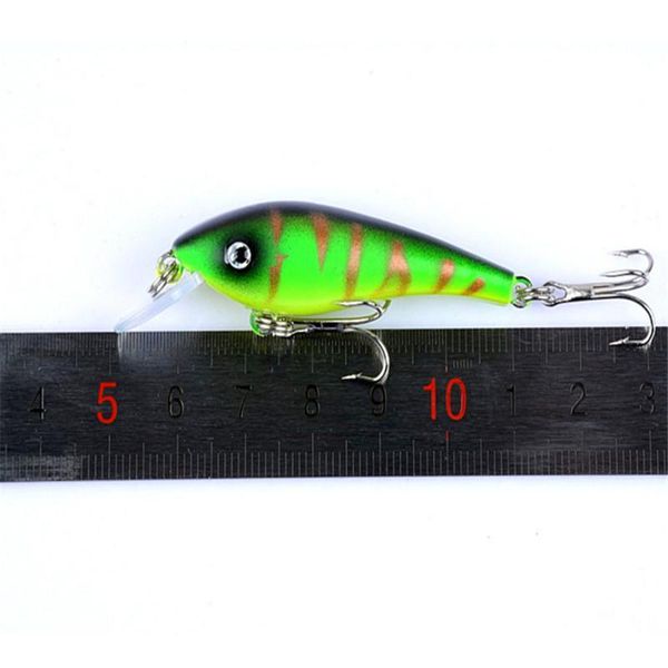 

1pcs swim fish 5.7cm 4.5g hard fishing lure crankbait artificial mini japan wobbles fishing with three hooks fishin sqconc