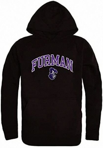 

furman paladins ncaa campus pullover hoodie w07b#, Black