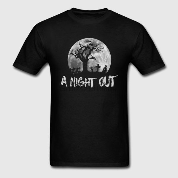 

fitness a halloween full moon zombie night out graveyard clever summer breathable unique sport hooded sweatshirt hoodie t shirt