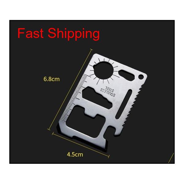 

multifunction credit card knife for outdoor camping survival double saw sos pocket army knif qylxlv wphome