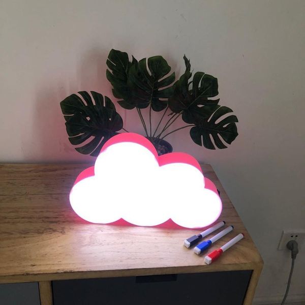 

creative led 2021 board message box nightlight light holiday sign roomtable decorations lamp night nzy4