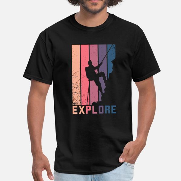 

альпинист восхождение рок подарок восхождение карабин веревки t shirt fun уникальный спортивная tracksuit толстовка толстовка