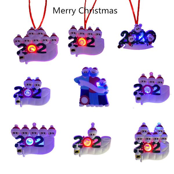 

factory8m9ichristmas diy lighted personalized led factorye8eftree decoration ornaments name greetings special 2020 xmas gifts facto