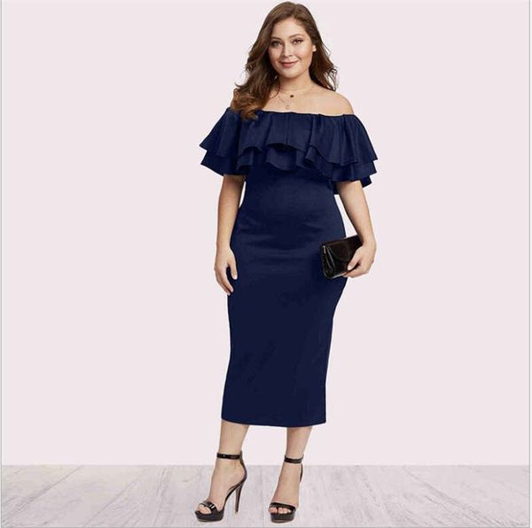 

splicing long skirt dress polyester fiber explosive spring and autumn plus size fashion tight-fitting shoulder, Black;gray