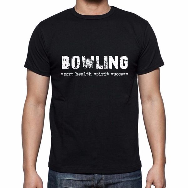 

summer tees printed crew neck t-shirt bowler sporter health spirit success col rond homme ringer t shirt sport hooded sweatshirt hoodie