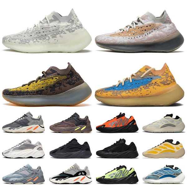 

2020 kanye west 380 size 12 women mens running shoes 380 alien pepper lmnte blue oat mist reflective 700 v3 sports trainers sneakers