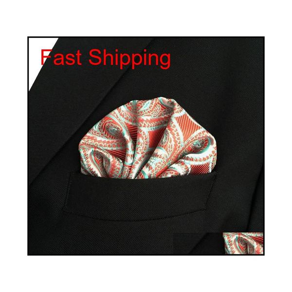 

qh1 paisley orange pink green pocket square mens hankies h qylcbr bde_home, Blue;white