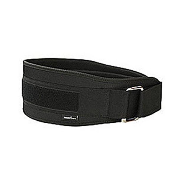 

waist support protector training fitness equipment stable indoor weight lifting nylon adjustable elastic practical squat belt, Black;gray