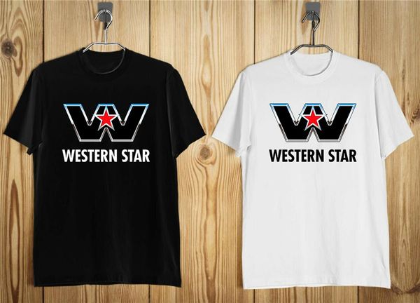 

new western star famous truck company logo men's black and white sportswear hoodie designers t shirts sweatshirt