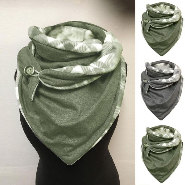 

women face shield headband solid scarf fashion retro female multi-purpose shawl scarf bandanas magic face cover scarves, Blue;gray