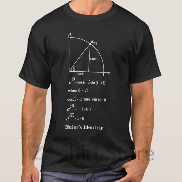 

fashion cool men t shirt women funny tshirt euler identity formula math shirt short sleeve basic t-shirt sport hooded sweatshirt hoodie