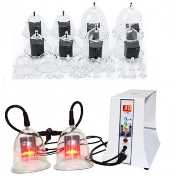 

vacuum breast enhancement machine infrared butt lifting hip lift breast massage body cupping infrared therapy machine