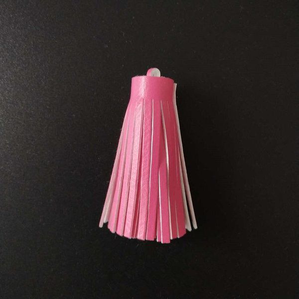 

5pcs faux leather tassel fringe diy bag keychain decorative pendant handmade art crafts supplies home sewing accessories tassels h wmthfa
