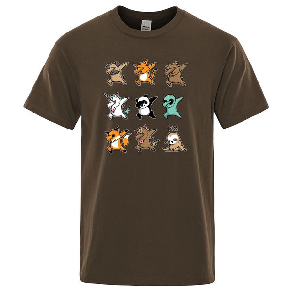 

hip hop animal print quality streetwear tees summer short sleeve brand mens clothing funny sport hooded sweatshirt hoodie men t shirt