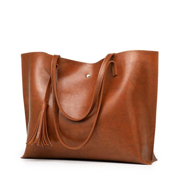 

shoulder bags handbag women's bag european and american fashion tassel 2021