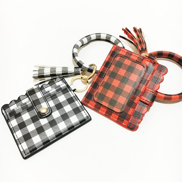 

мода leopard змеиного пледа сцепление big o wristlet браслет кредитных карты бумажник брелок кисточка брелок dhb2866