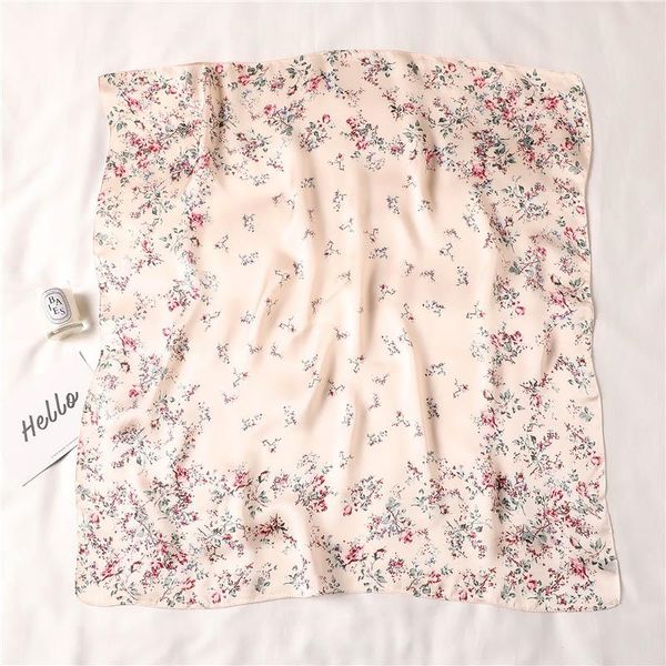 

silk scarf ladies elegant small square scarf head scarf spring autumn fashion scarves wmtdcs bdesybag, Blue;gray