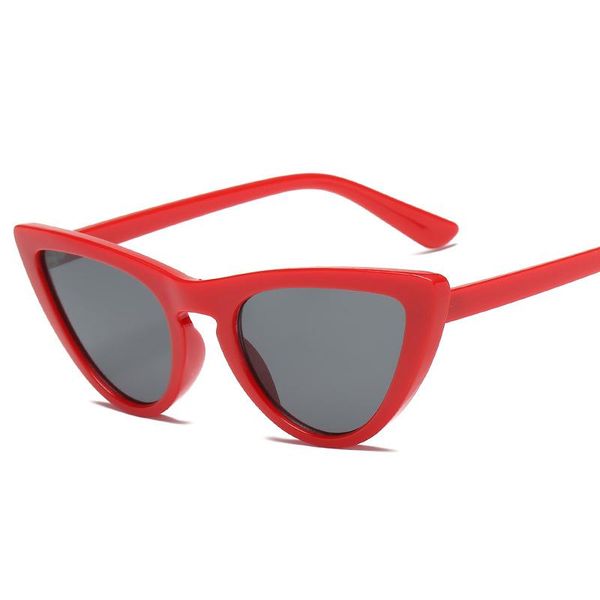 

sunglasses kujuny retro cat eye men's women's catseye style sun slasses ladies eyewear uv400 eyeglasses, White;black