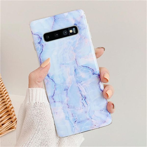 

flykylin marble holder stand case for samsung a40 a50 a51 a70 a71 note 20 ultra s20 plus back cover soft imd silicon wmtlor yyysports