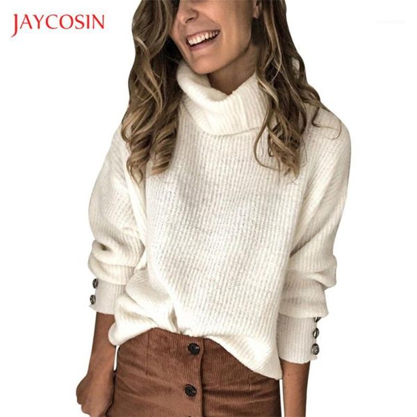 

joycosin 2019 fashion women sweater scarf coller long sleeve hollow casual out striped print elastic knitted soft sweater, White;black