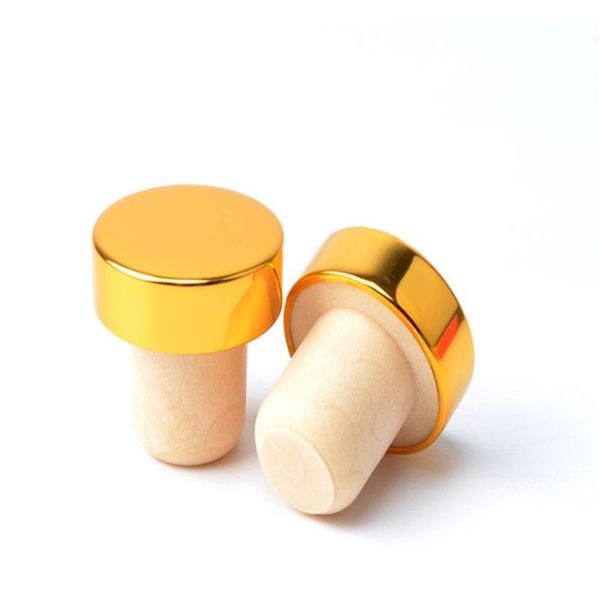 

100pcs/lot polymer t shape wine ser plug cork bottle ser red wine cork bottle plug bar tool sealing cap corks lnhp8 lwv4e