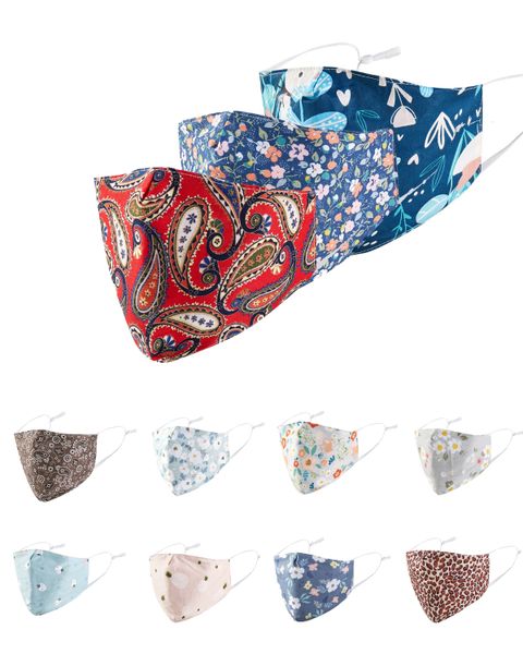 

мода маски против пыли anti-дымка рм2,5 хлопок маска с воздухопроницаемой защитной маской для взрослых многоразовый моющийся маска