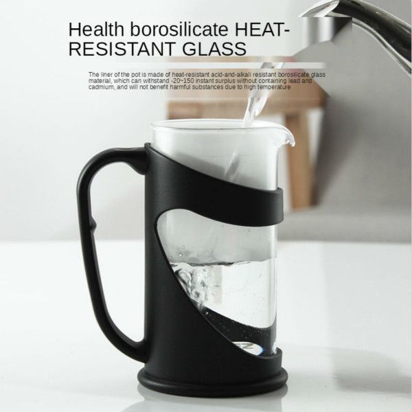 

a-french press pot, coffee , hand wash filter press