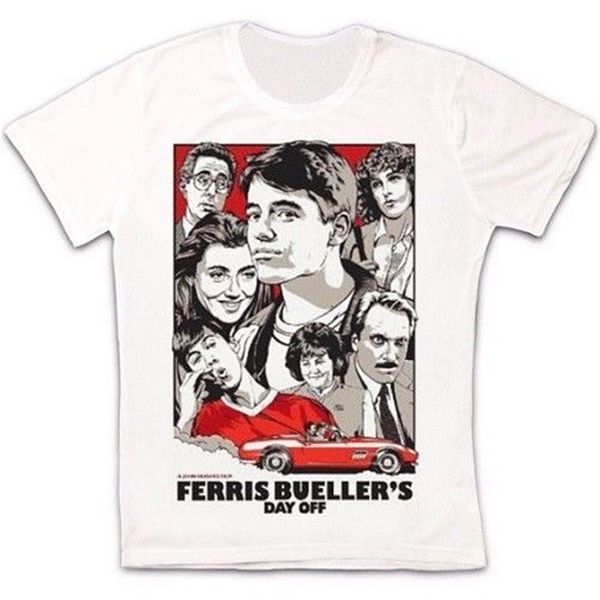 

ferris bueller's day off 80s film retro vintage hipster t shirt 1427 loose fit tee shirt sport hooded sweatshirt hoodie
