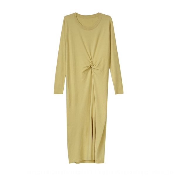 

2019 корейский осень зима гонконг стиль вокруг шеи корейский женской одежды осень и зима женская одежда перегибать длинный рукав основной ни, Black;gray