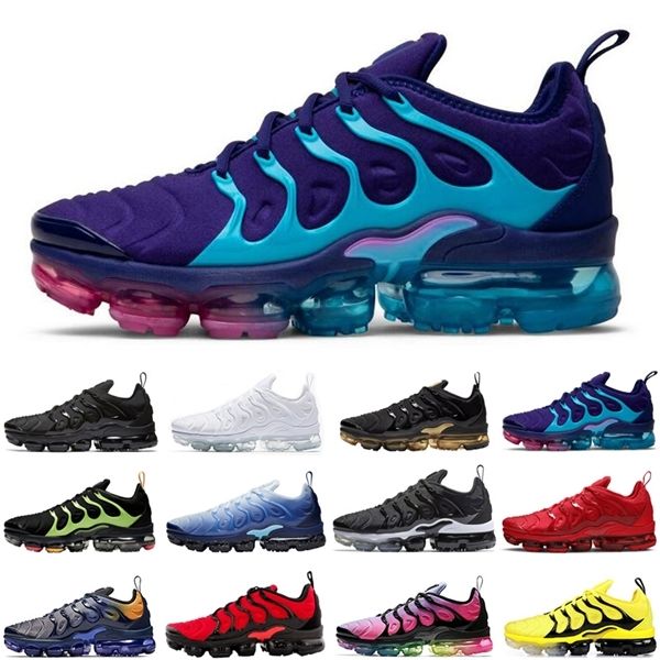 

tn plus neon men women sport shoes triple white be true sunset rainbow athletic mens womens trainers sports sneakers runners