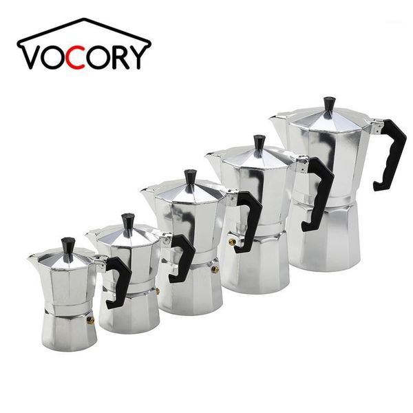 

coffee makers 1cup/3cup/6cup/9cup/12cup maker aluminum mocha espresso percolator pot moka stove