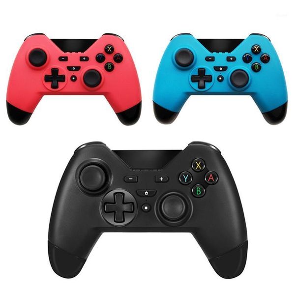 

wireless bluetooth game controller joystick 6-axis gyroscope turbo vibration game console gamepad for switch/lite for windows pc1