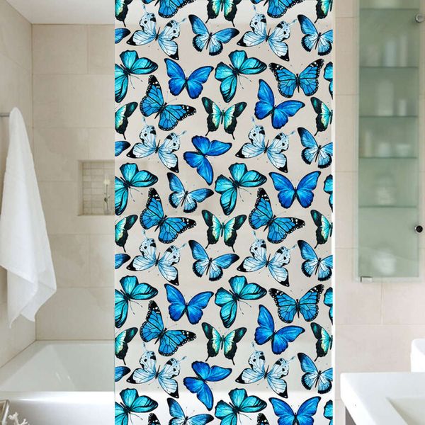 

120cm * 58cm electrostatic glass shading bathroom frosted window paste 041-060