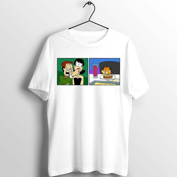 

unix t shirt men women meme of the year woman yelling at a cat garfield printed art artwork tee sport hooded sweatshirt hoodie