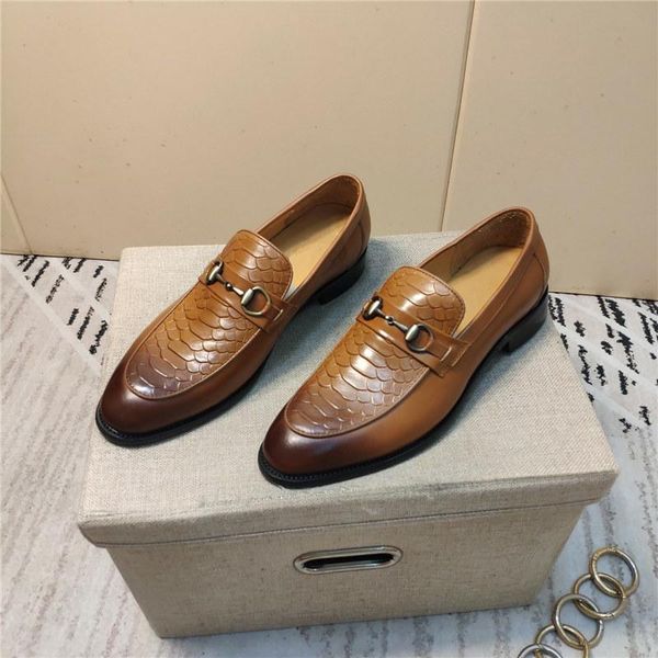 

m1 pu leather pointed toe brown mens business formal shoes lightweight male dress shoes spring and summer flat shoes 11, Black