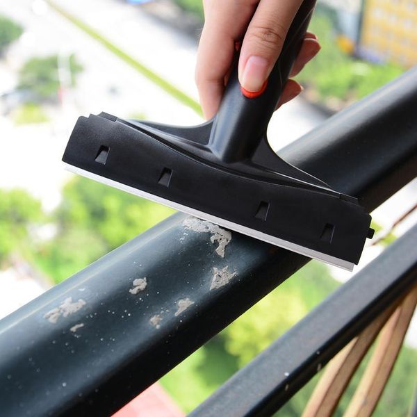 

foshio multi vinyl cleaning tool handled scraper+25pcs blade knife glass window tint squeegee cleaner car wrap film stic qyllbs