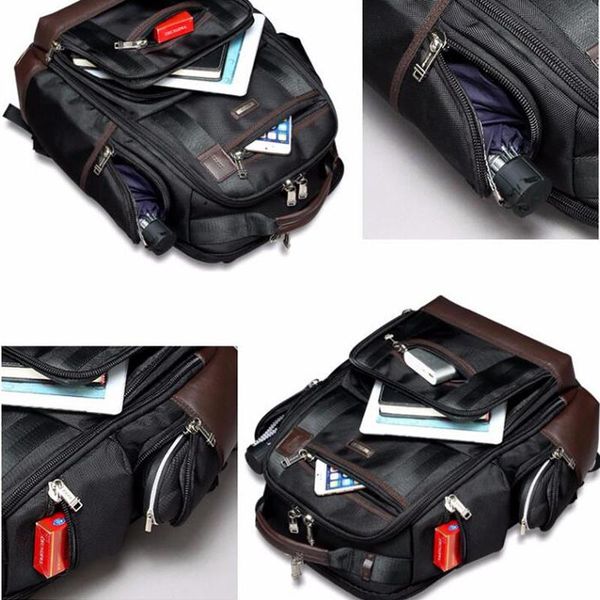 

американский известный бренд мульти карманы мужчины рюкзак большой вместимости weekend travel рюкзаке деловых людей, супер рюкзак мужской су