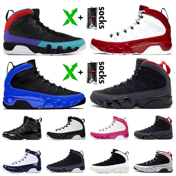 

wholesale 2020 jumpman 9 9s mens basketball shoes satin jordan retro dream it gym red 9 iridescent racer blue mens trainers sneakers