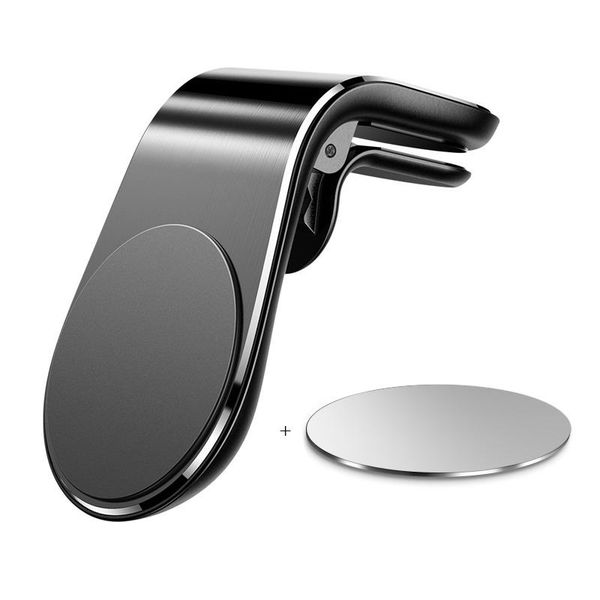

voteer l shape magnetic car phone holder air vent clip mobile phone magnet mount stand for iphone samsung xiaomi support in car wmtown