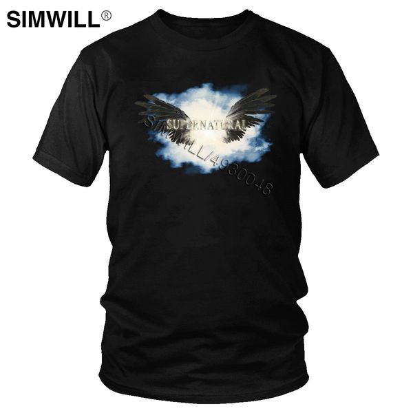 

cool supernatural fallen tees shirt for men graphic t-shirt crew neck short sleeve summer t shirt sport hooded sweatshirt hoodie