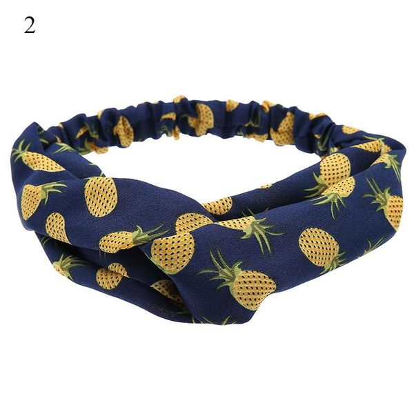 

korean floral printed women headband twist cross hairband bandage turban scarf girls bohemian knot head hoop hair accessories q jllhtx