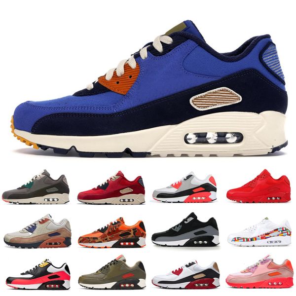 

camo orange mens running shoes bred triple black white cement infrared neon orange blue south beach men women trainers sneaker sports