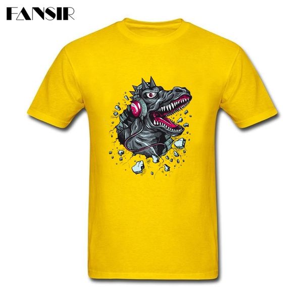 

sport men male tshirt 3d dinosaur crazy tshirt short sleeve crewneck cotton over size