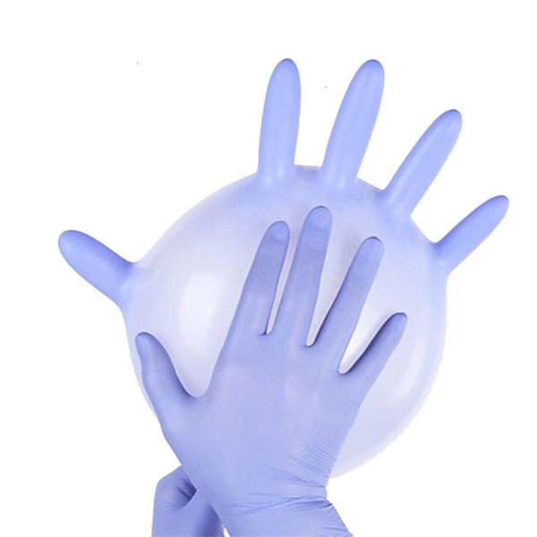 

wholesale blue factory purple nitrile gloves in stocks warehouse ent via fedex ups 100pcs pack on sale