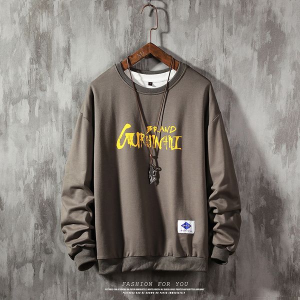 

2021 new hoodies men sweatshirt women kawaii cat letter very good print pullovers funny arrival 6lqm, Black