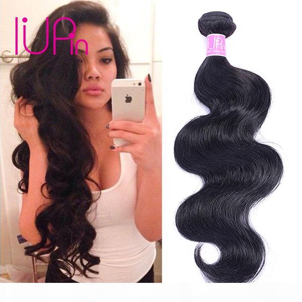 

peruvian virgin body weave human hair with closure 3 bundles with 4x4 lace closure soomth body wave 8-28 inch wholesale, Black;brown