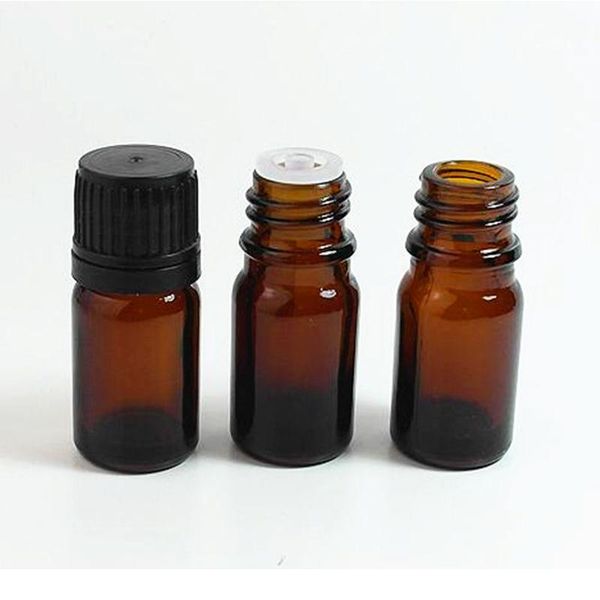 

5ml 10ml amber glass bottles dropper for essential oil aromatherapy cosmetic containers 5cc amber glass bottle with pla jllqbr