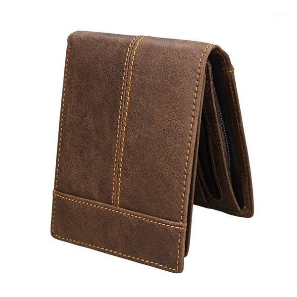 

2018 100% cow genuine leather men wallets fashion splice purse dollar price carteira masculina original1, Red;black
